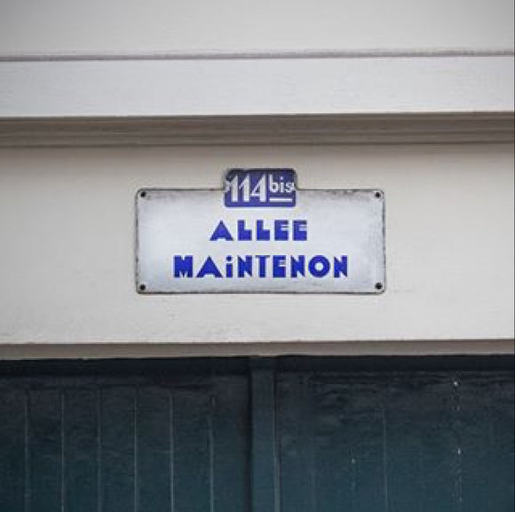 French Number 114Bis (114A) Image courtesy of Eric Darvoy