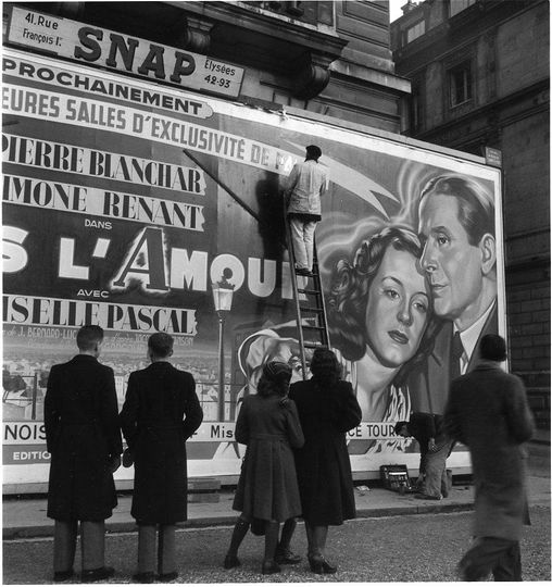 Robert Doisneau image of French Advertising # 2