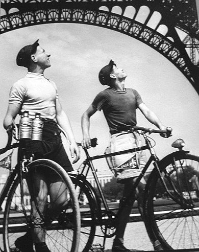 Robert Doisneau - French Cyclists # 1