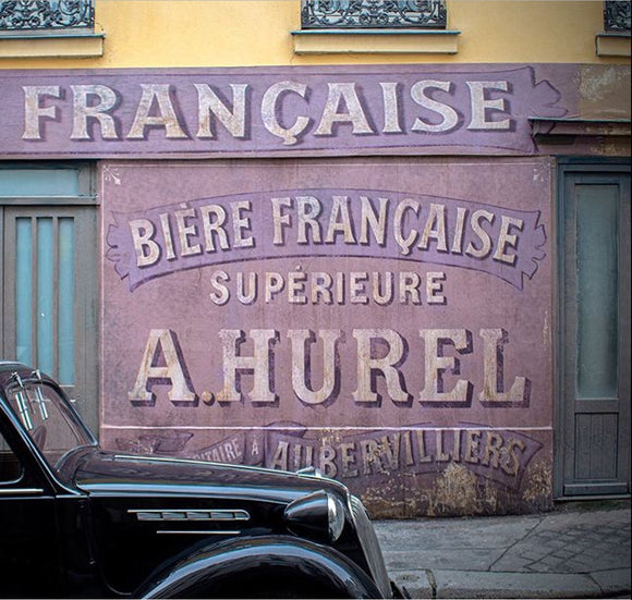 French ghost signs & cars - Images courtesy of Eric Darvoy