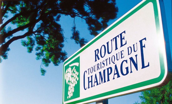 Driving along and came across this Champagne sign.
