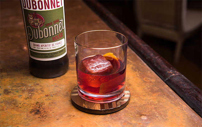 When in France it would be a shame not to... Dubonnet Rouge.