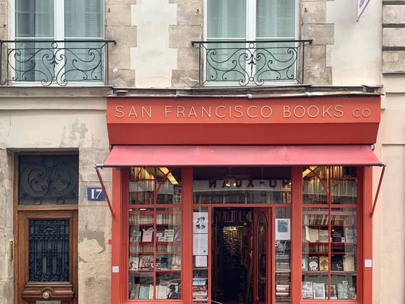 French Number 17 - San Francisco bookshop (books on English) - in Saint Germain des Prés - Paris - courtesy Ann Jeanne in Paris