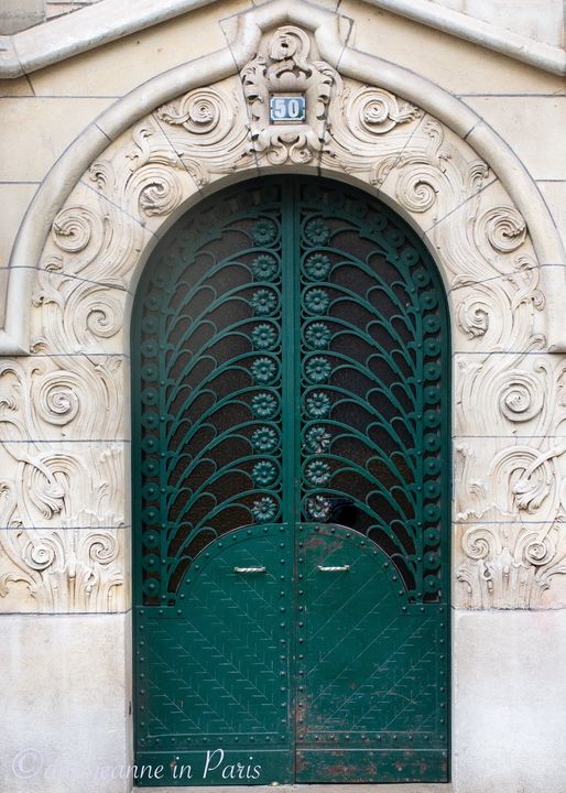 Beautiful French Number 50.