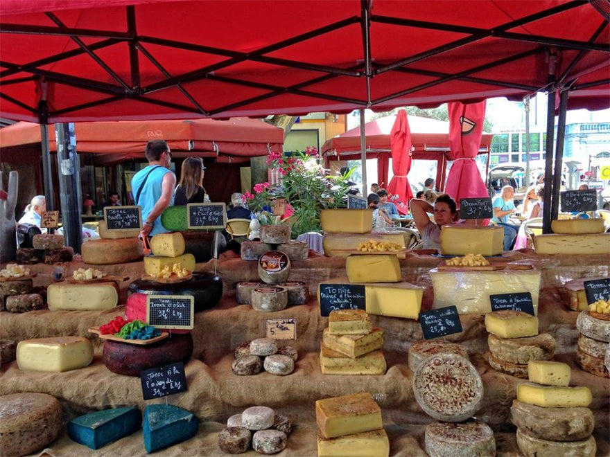 French Markets # 3 - Market at Annecy, Haut-Savoie - Courtesy of The Good Life France