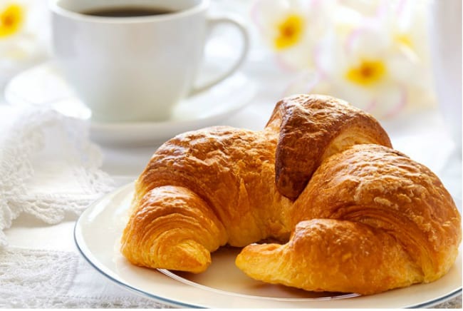 For the best croissant in Paris try Pierre Herme Bakery: