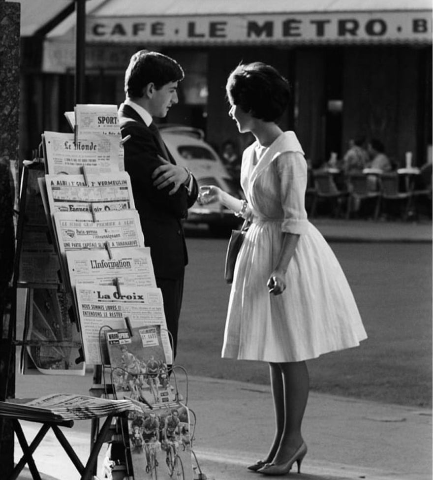Le Rendez-Vous Paris 1959.  Photographe by Pierre Boulat for Life Magazine.