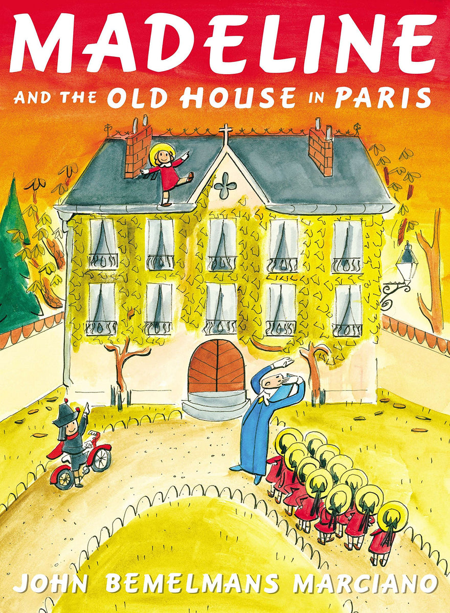 Madeline and the Old House in Paris. A beautiful childrens book.