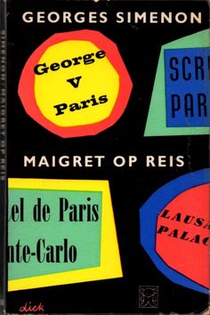 A classic Maigret book cover.