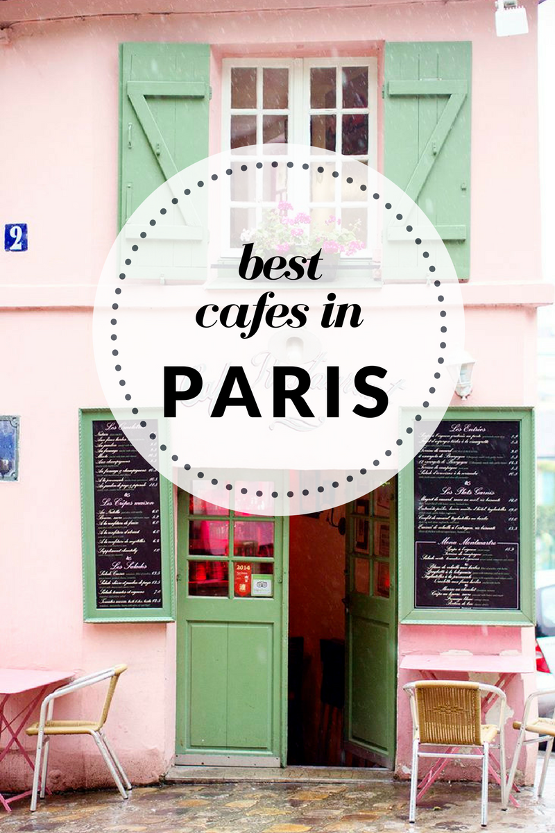 Best Cafés in Paris - Courtesy of "Kristjaana Blog.