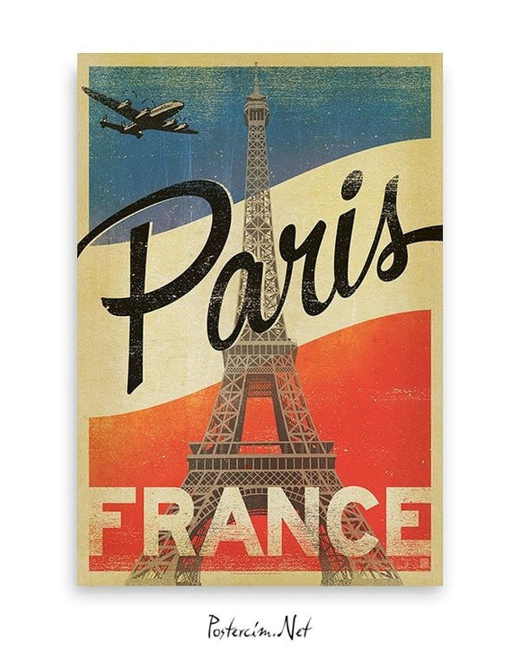 Vintage Paris Postcard
