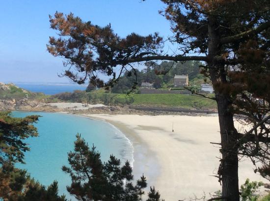 Plage de Trestrignel  Perros Guirec Bretagne 22700