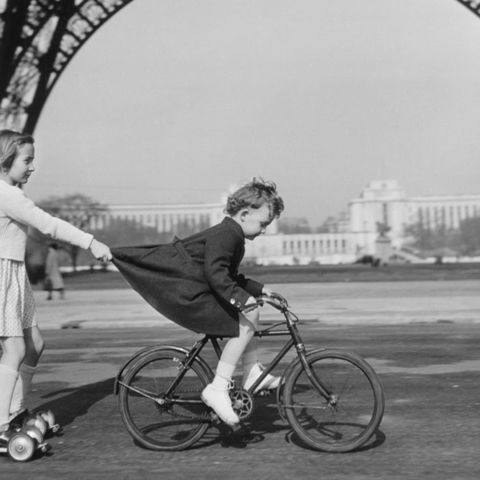 Robert Doisneau - French Cyclists # 2