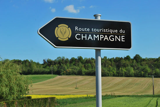 And one more Champagne sign uncounted on our travels.