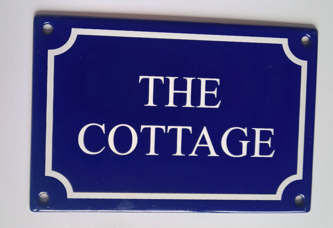 Sign The Cottage - 150mm x 100mm