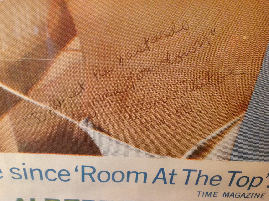 Limited Edition Original 1960s Film Poster “Saturday Night & Sunday Morning” Numbered 61/189 signed by Alan Sillitoe.