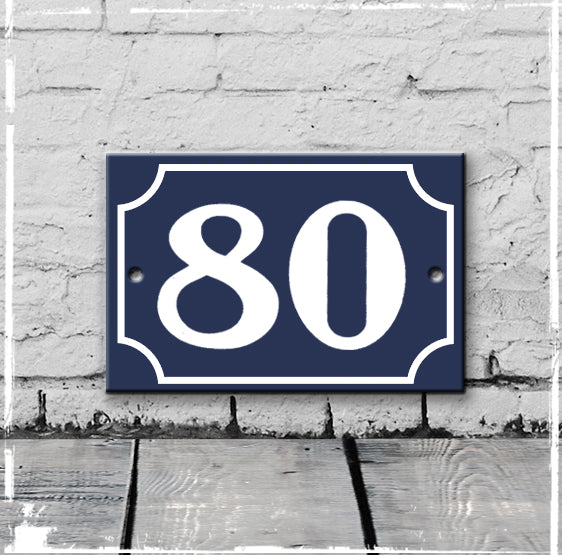 Antique Number 80 - thefrenchnumber