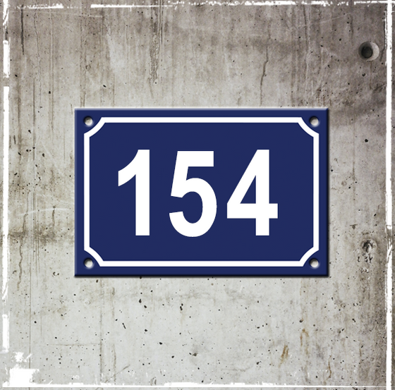 Number 154 - Arial Narrow